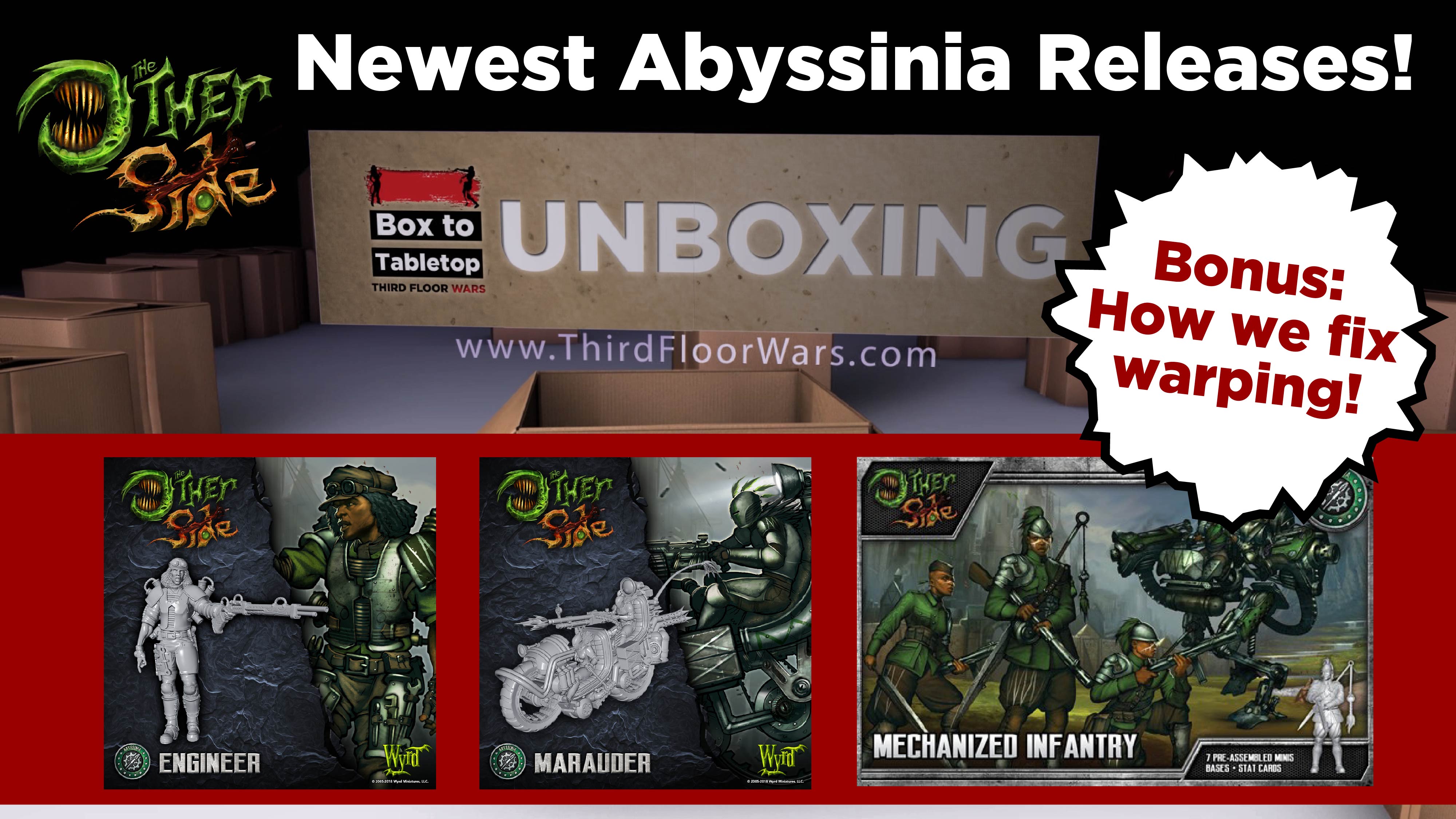 The Other Side – New Retail Releases and Tips on Fixing Warping