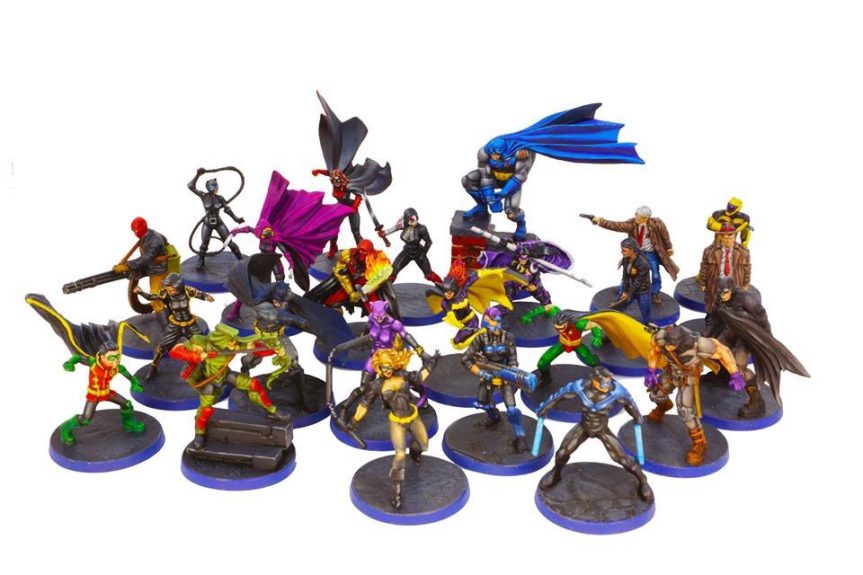 Heroes of Batman Core Box Painted!